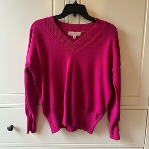 Philosophy V-Neck Pink Sweater XS